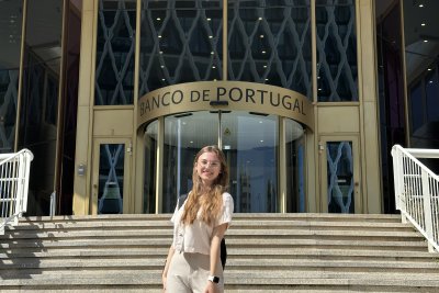 Prvá EMOS stáž študentky FHI v Banco de Portugal